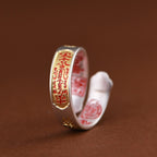 Ancient Symbol Ring — Secret Engraved Rune Inside, Adjustable Spiritual Talisman