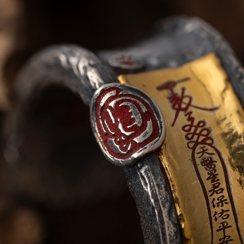 Taoist-style accessory spiritual talisman amulet talisman ring