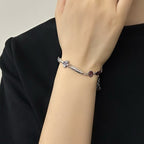 Taoist-style Accessories Master Seven-Star Sword Bracelet Vintage Cinnabar Safety
